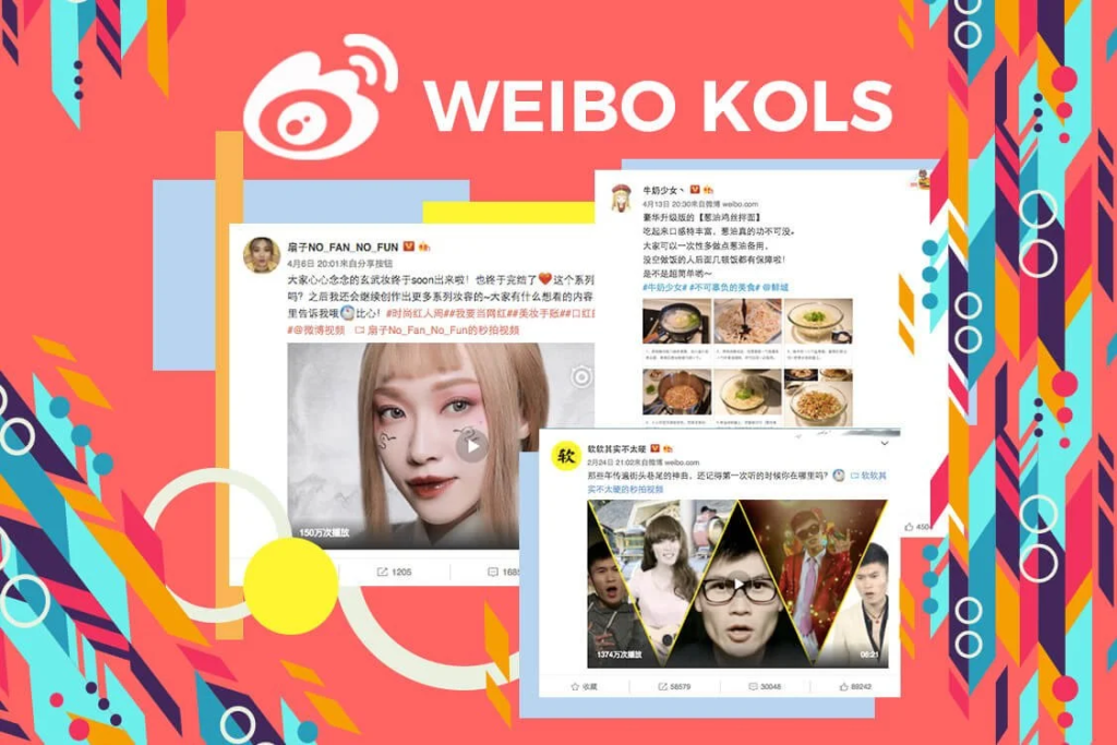 Weibo - Collaboration with influencers