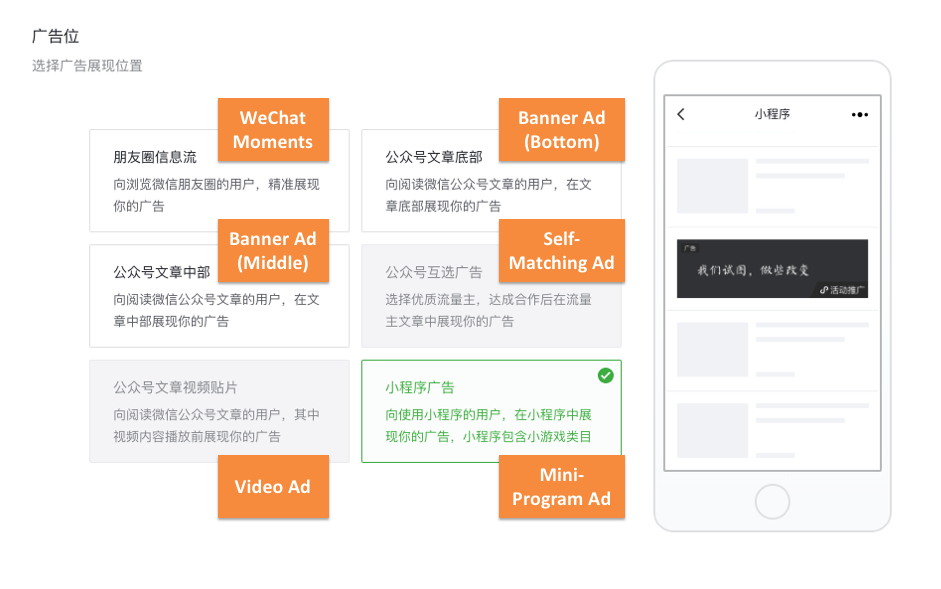 advertising on WeChat-Advertising in WeChat Moments