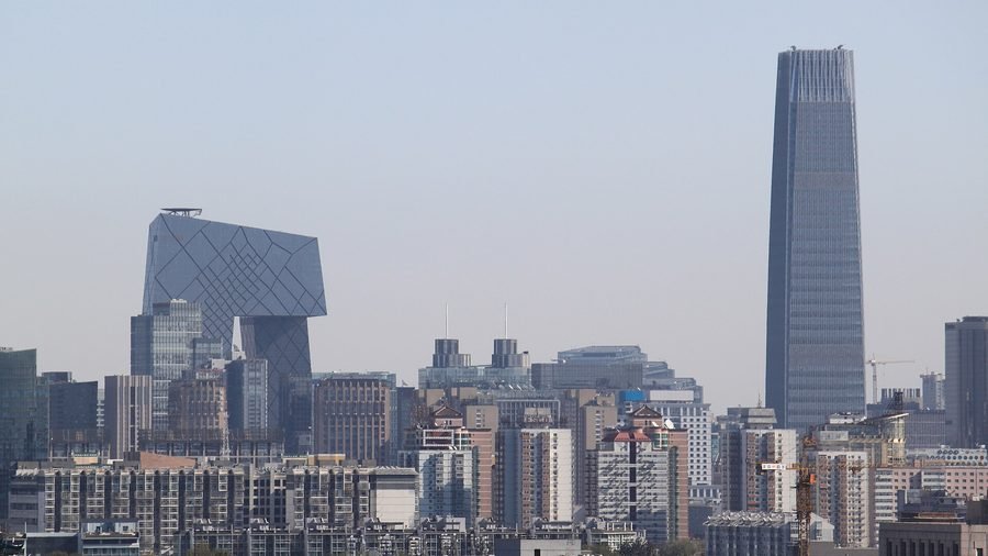 China Business Tours 6 Beijing CBD skyline, the policy and AI stop on our China business tours