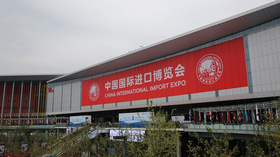 Organized Business Expedition to China 8 CIIE expo halls in Shanghai visited on a China business tour