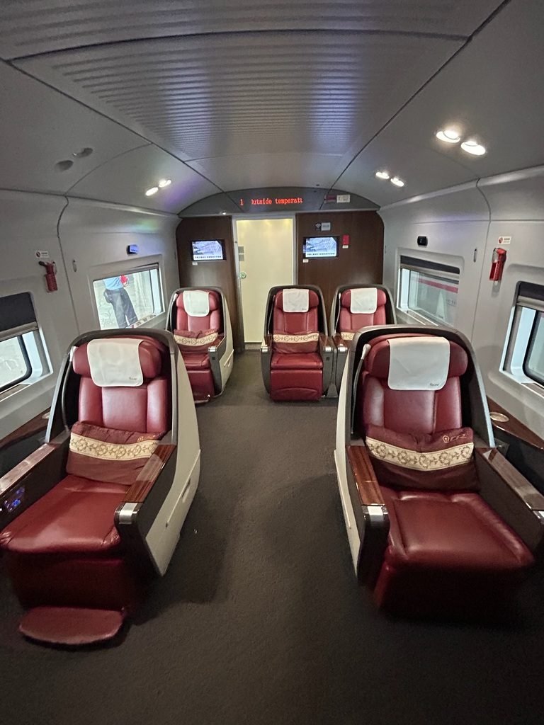 Gallery — China Business Tours 16 Business class on China's high-speed rail between business tour cities