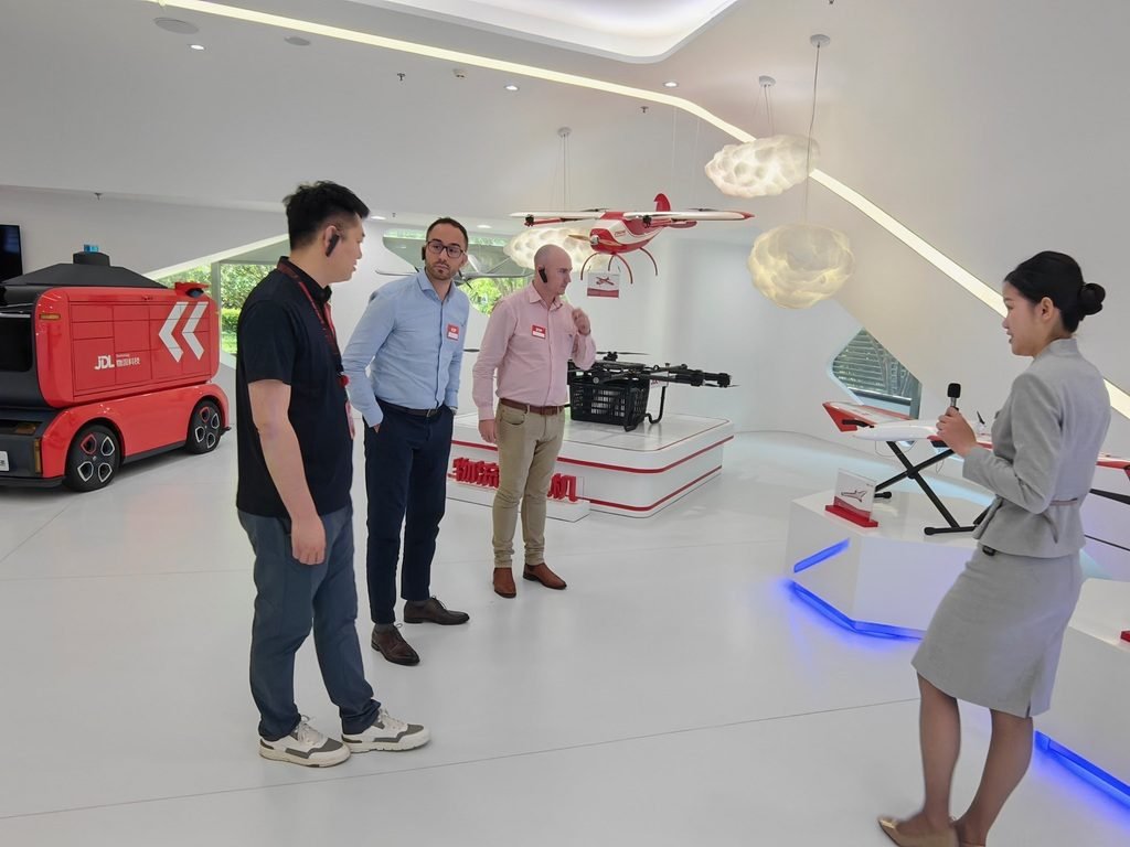 Gallery — China Business Tours 17 Inside a Chinese technology company's product showroom