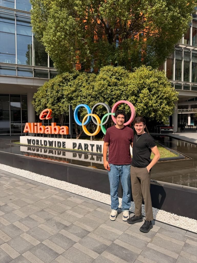 Investors at Alibaba's campus in Hangzhou during a China investor tour